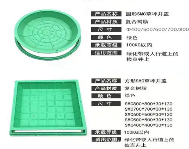 大姚树脂复合种植井盖展示